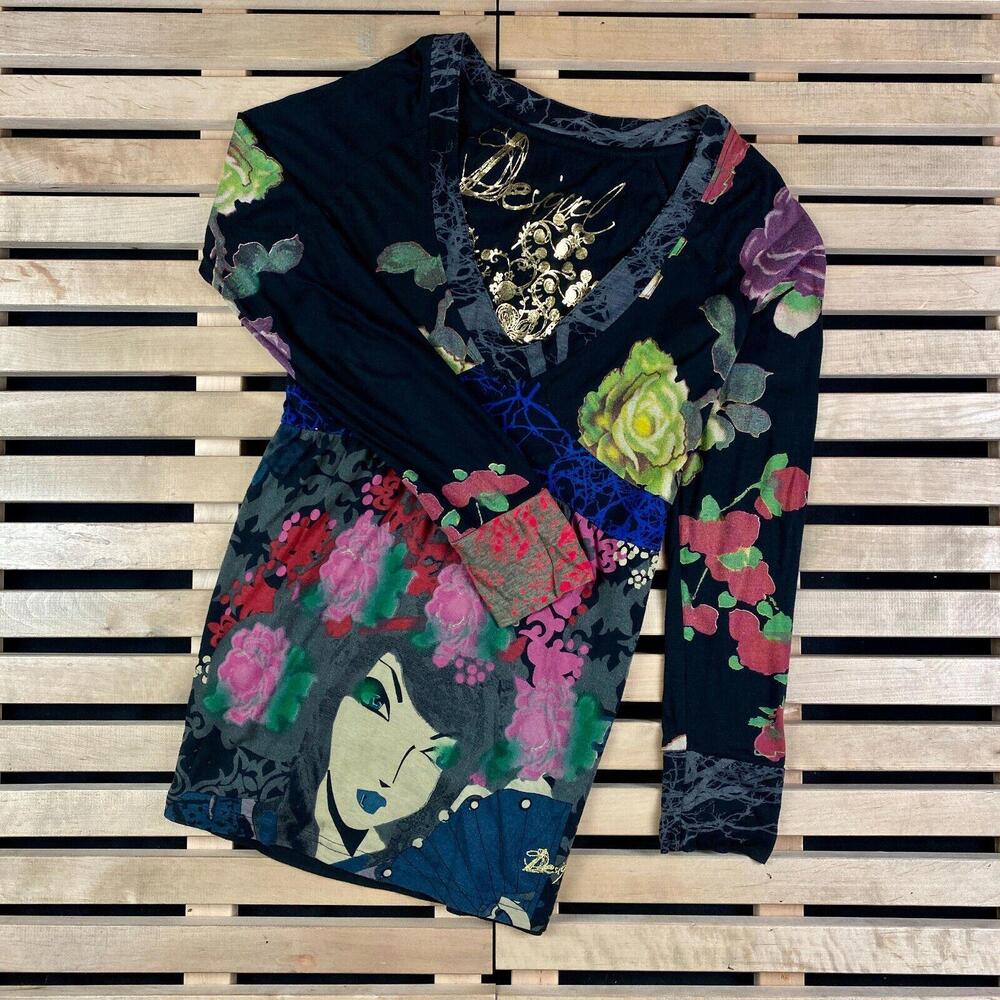 Women’s Dress Long Sleeve Desigual Size L